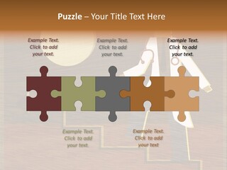 Improvement Direction White PowerPoint Template