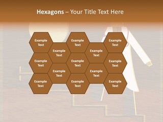 Improvement Direction White PowerPoint Template