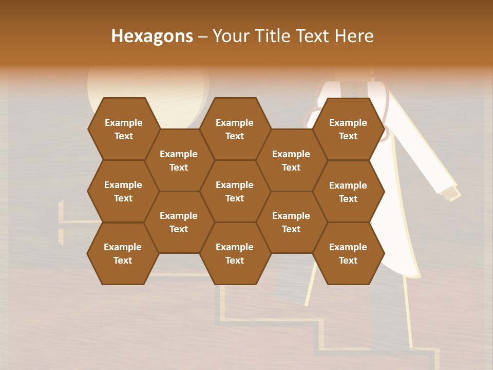 Improvement Direction White PowerPoint Template