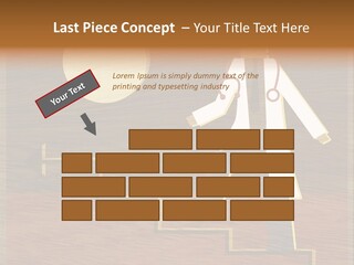 Improvement Direction White PowerPoint Template