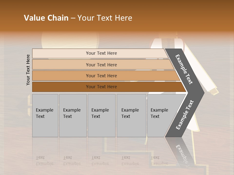 Improvement Direction White PowerPoint Template