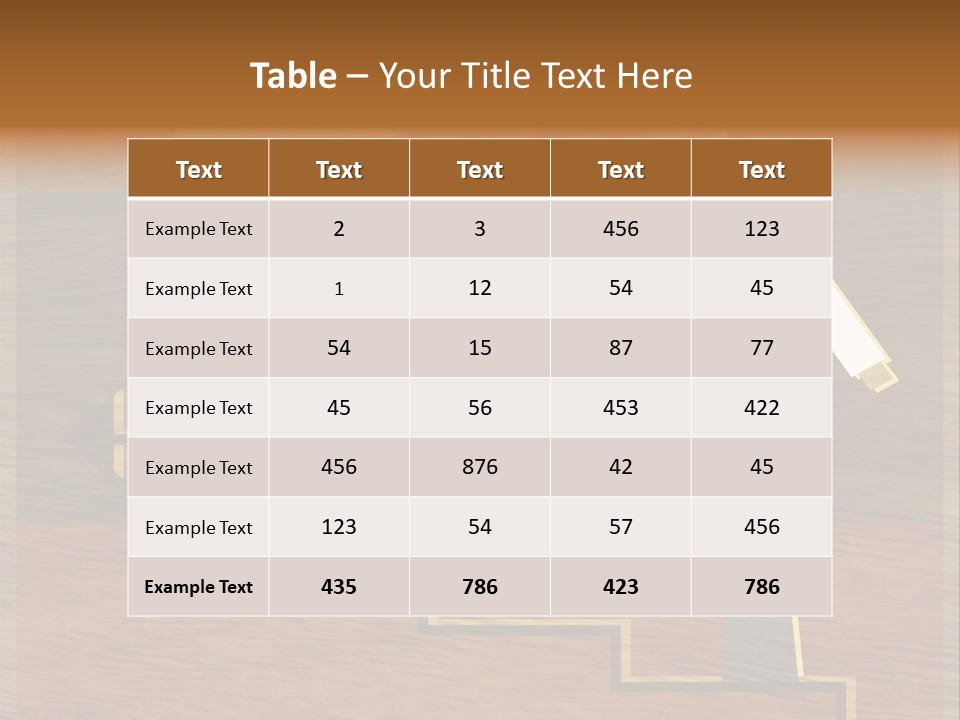 Improvement Direction White PowerPoint Template