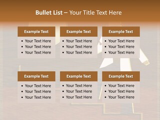 Improvement Direction White PowerPoint Template