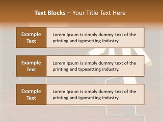 Improvement Direction White PowerPoint Template