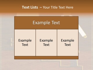 Improvement Direction White PowerPoint Template