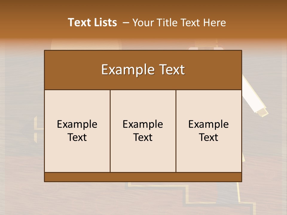 Improvement Direction White PowerPoint Template