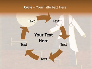 Improvement Direction White PowerPoint Template