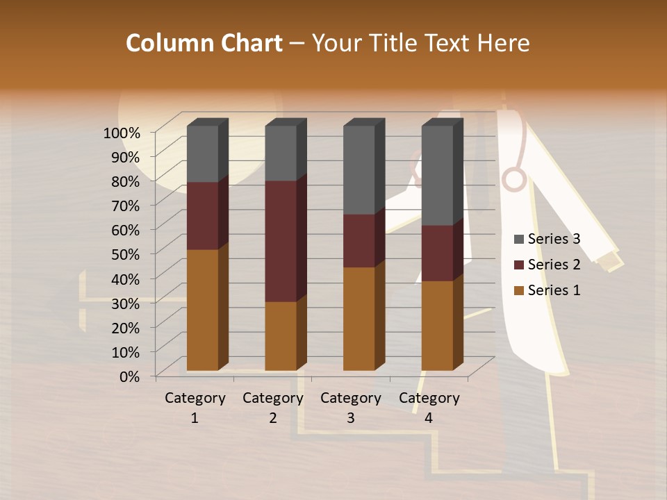 Improvement Direction White PowerPoint Template