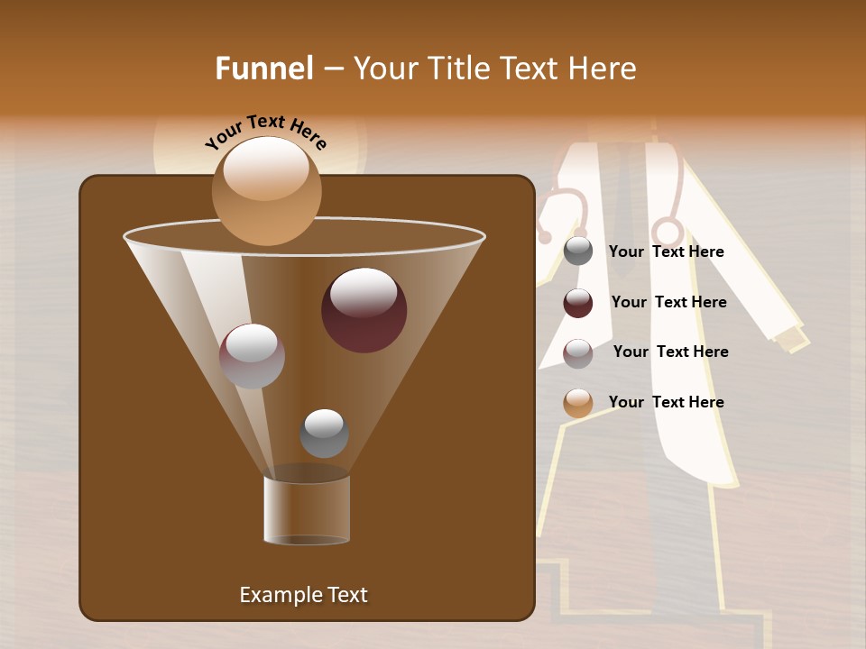 Improvement Direction White PowerPoint Template