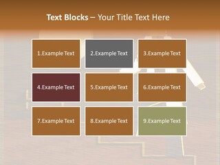 Improvement Direction White PowerPoint Template