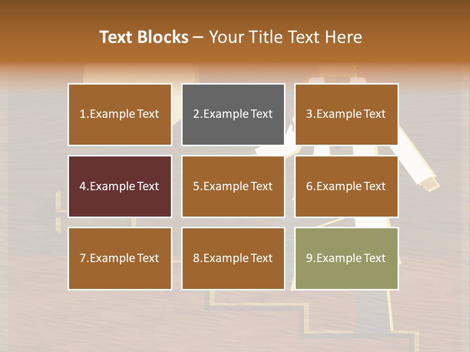 Improvement Direction White PowerPoint Template