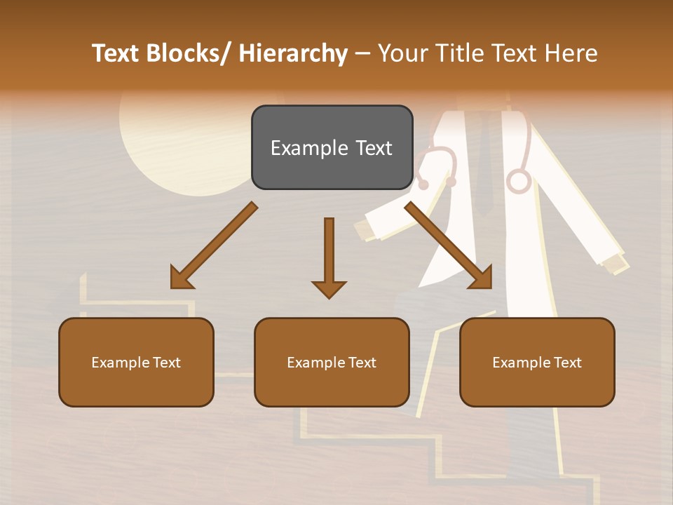 Improvement Direction White PowerPoint Template