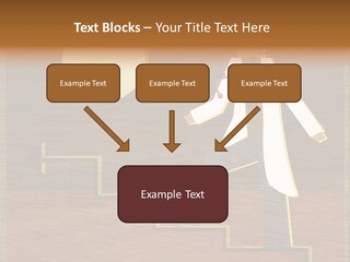 Improvement Direction White PowerPoint Template