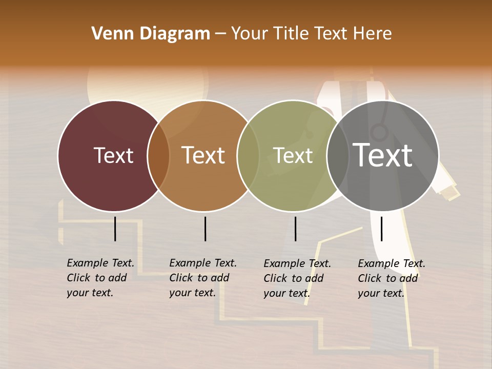 Improvement Direction White PowerPoint Template