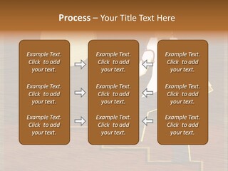 Improvement Direction White PowerPoint Template