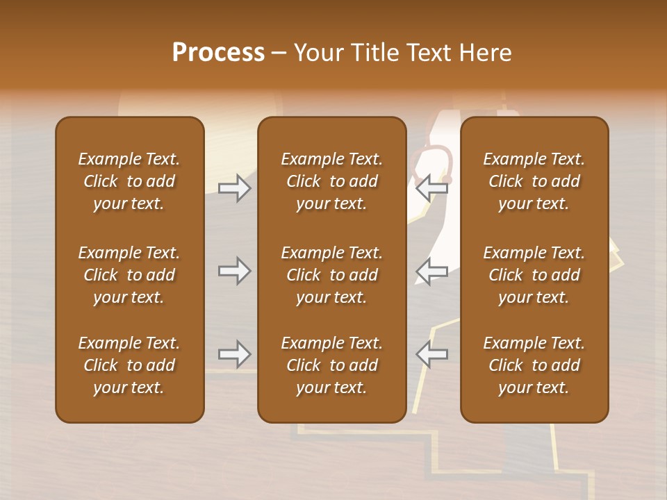 Improvement Direction White PowerPoint Template