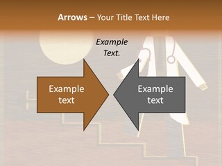Improvement Direction White PowerPoint Template