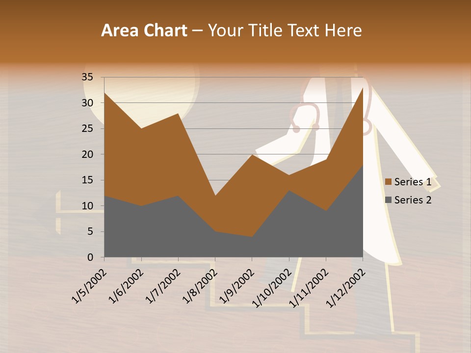 Improvement Direction White PowerPoint Template