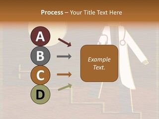 Improvement Direction White PowerPoint Template
