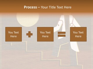 Improvement Direction White PowerPoint Template