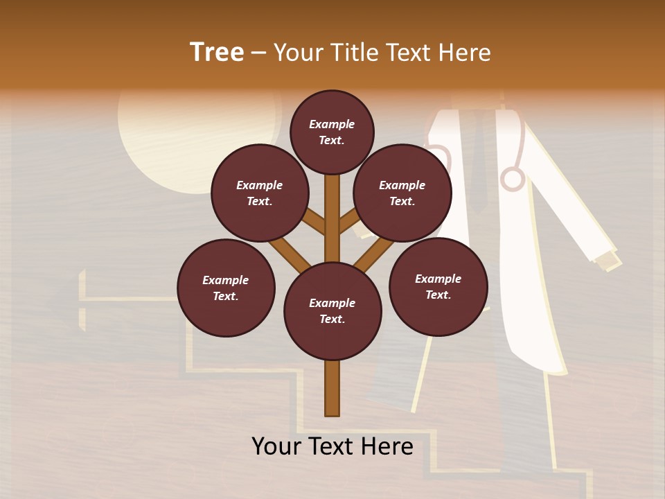 Improvement Direction White PowerPoint Template