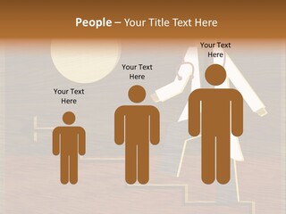 Improvement Direction White PowerPoint Template