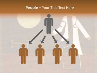 Improvement Direction White PowerPoint Template