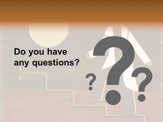 Improvement Direction White PowerPoint Template