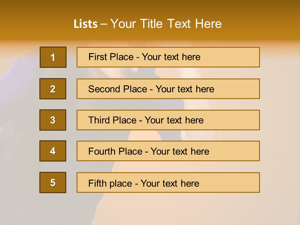 A Woman Making A Funny Face With Her Hands PowerPoint Template