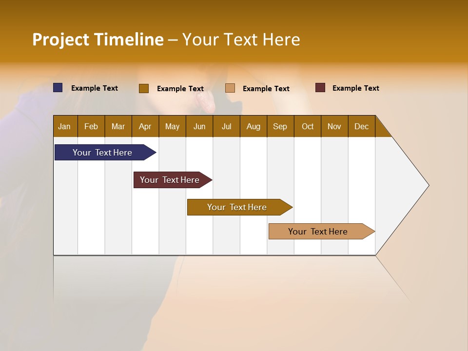 A Woman Making A Funny Face With Her Hands PowerPoint Template
