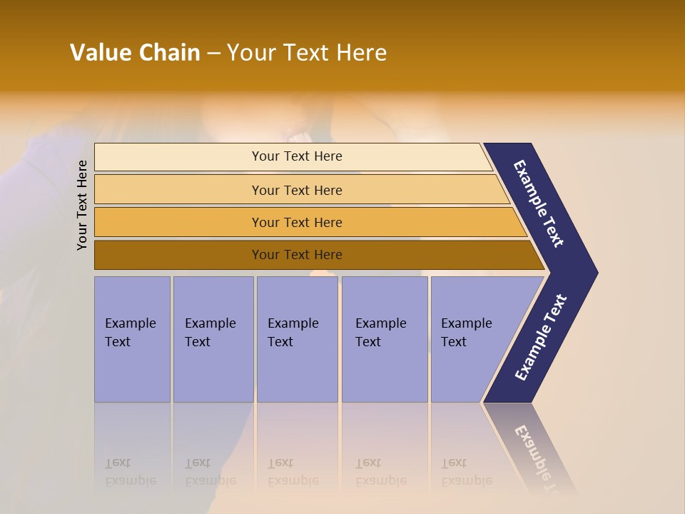 A Woman Making A Funny Face With Her Hands PowerPoint Template
