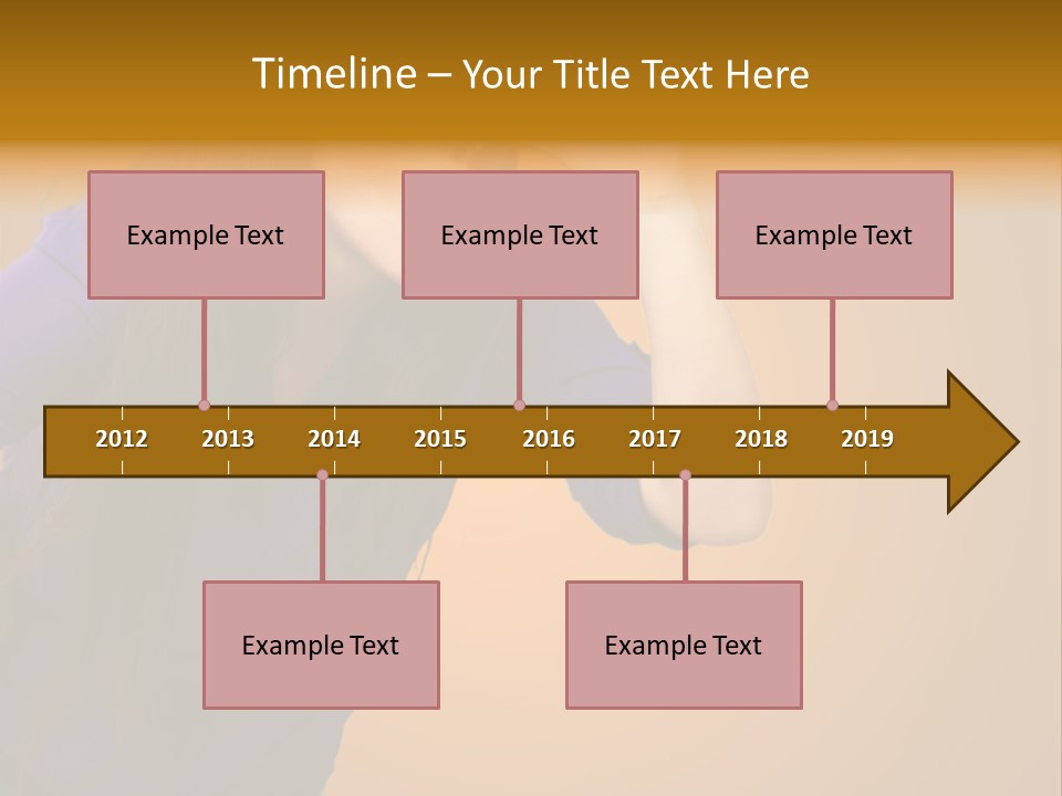 A Woman Making A Funny Face With Her Hands PowerPoint Template