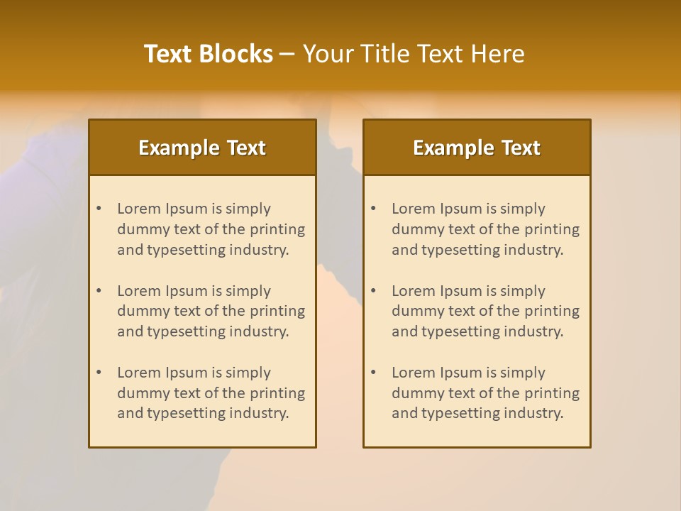 A Woman Making A Funny Face With Her Hands PowerPoint Template