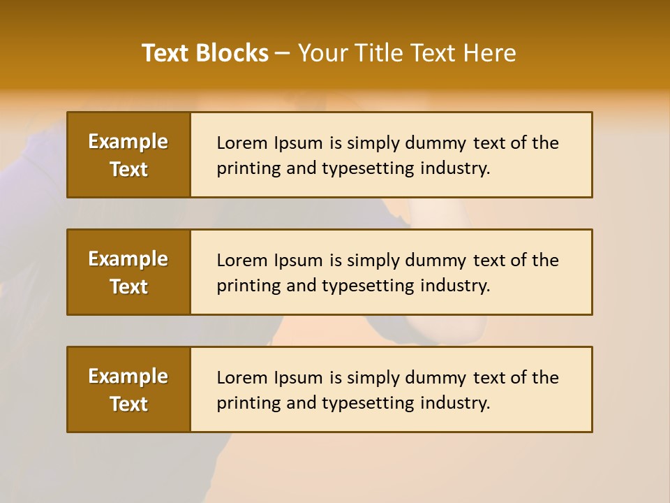 A Woman Making A Funny Face With Her Hands PowerPoint Template
