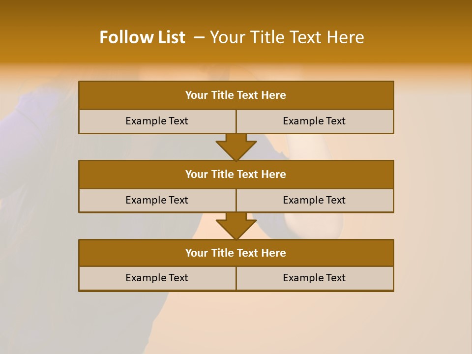 A Woman Making A Funny Face With Her Hands PowerPoint Template