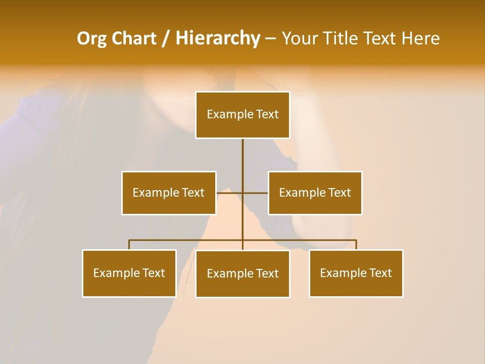 A Woman Making A Funny Face With Her Hands PowerPoint Template