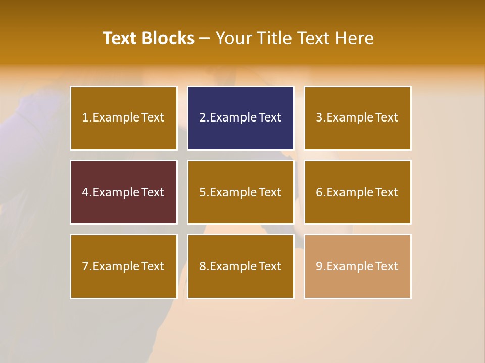 A Woman Making A Funny Face With Her Hands PowerPoint Template