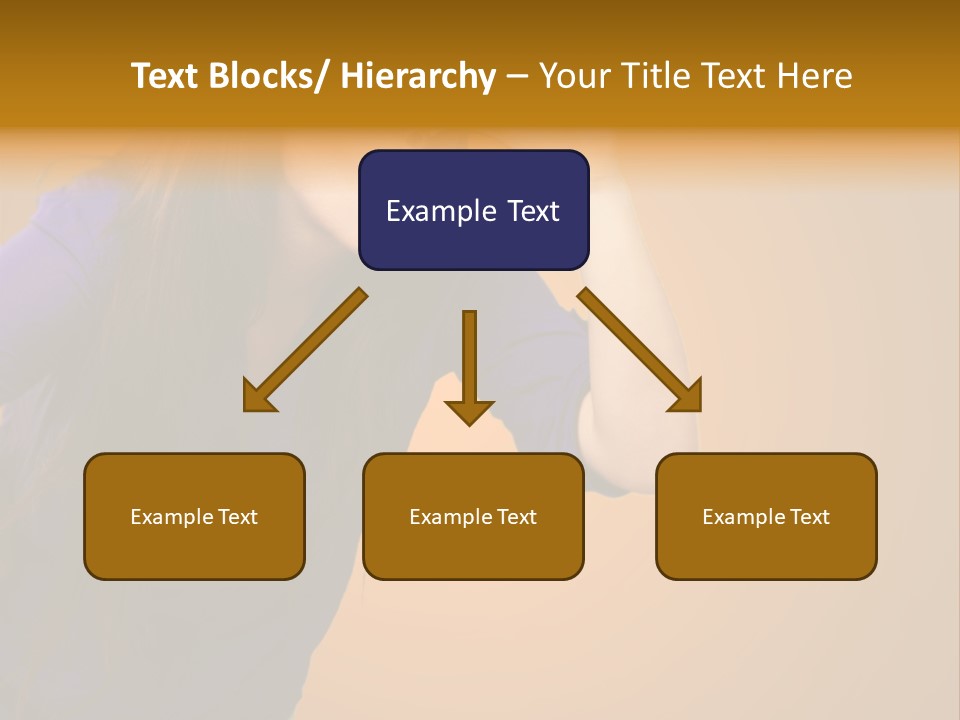A Woman Making A Funny Face With Her Hands PowerPoint Template