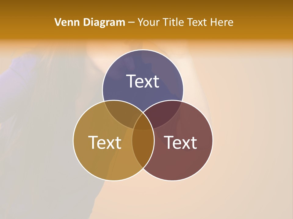 A Woman Making A Funny Face With Her Hands PowerPoint Template