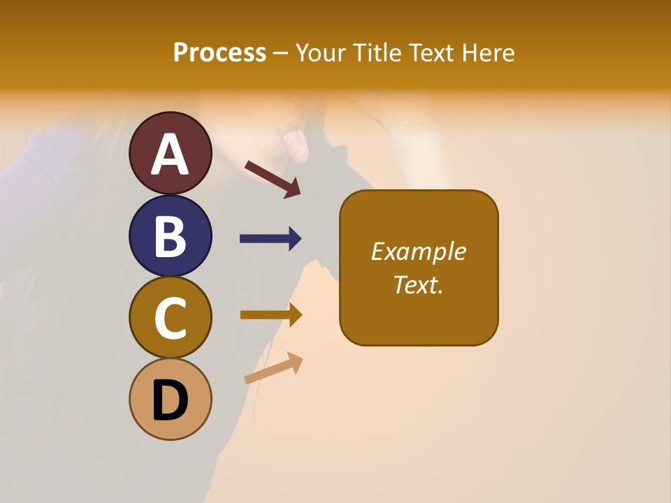 A Woman Making A Funny Face With Her Hands PowerPoint Template