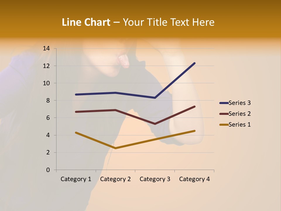 A Woman Making A Funny Face With Her Hands PowerPoint Template