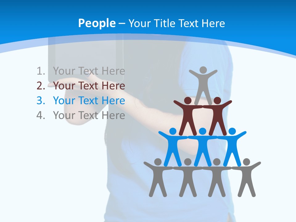 People Document Internet PowerPoint Template
