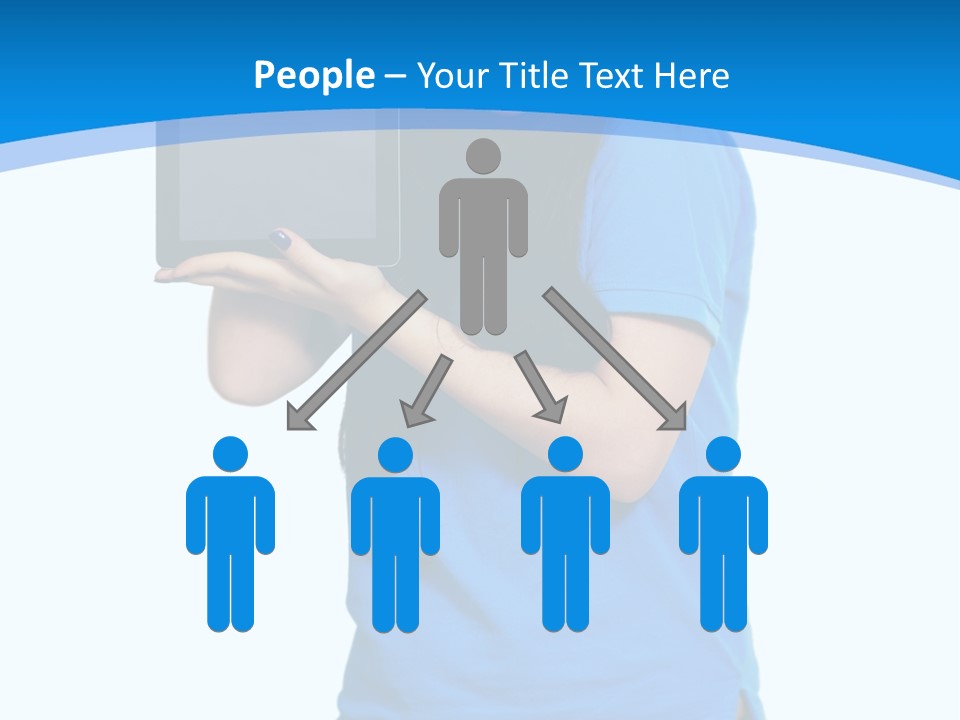 People Document Internet PowerPoint Template