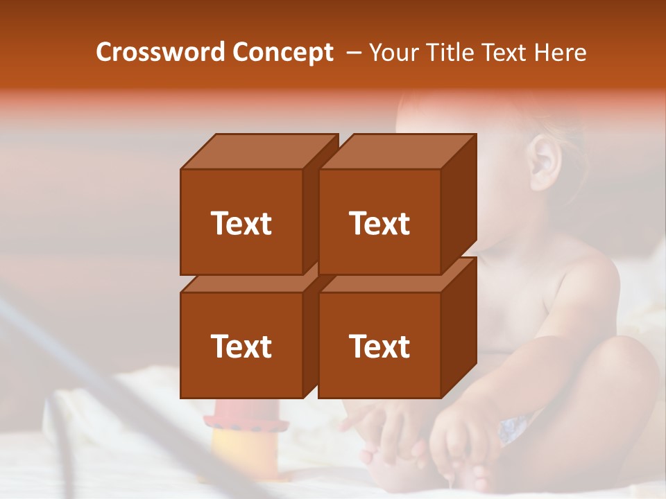 Toy Face People PowerPoint Template