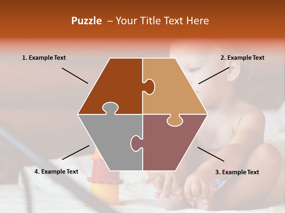 Toy Face People PowerPoint Template