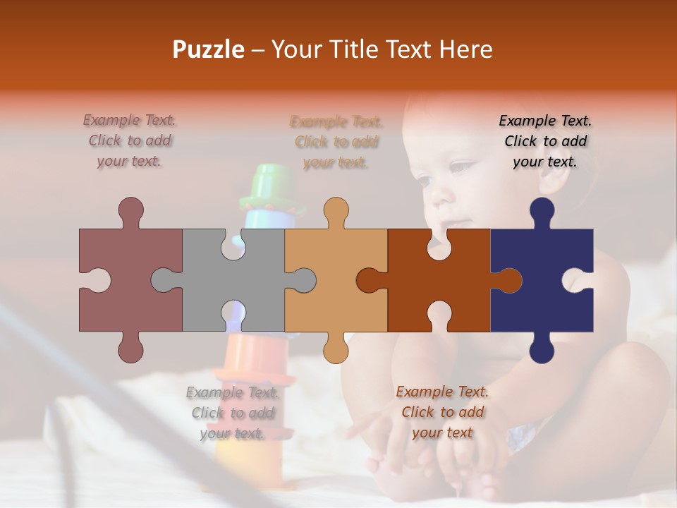 Toy Face People PowerPoint Template