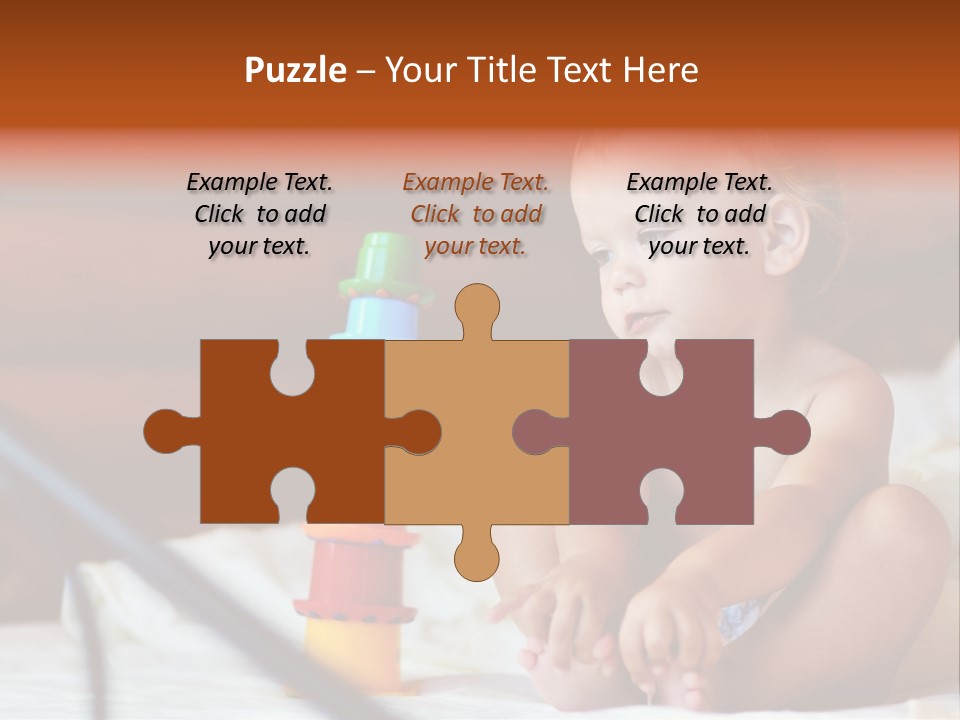 Toy Face People PowerPoint Template