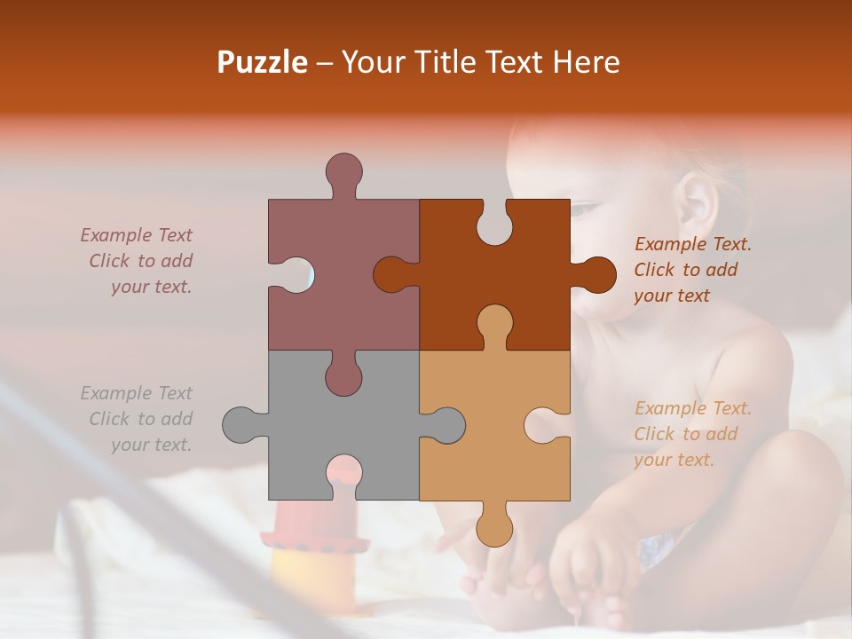 Toy Face People PowerPoint Template