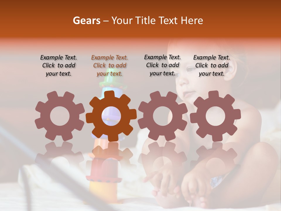 Toy Face People PowerPoint Template