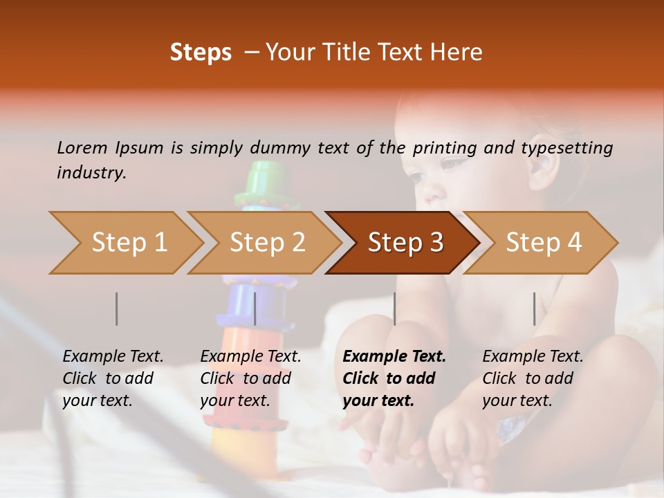 Toy Face People PowerPoint Template